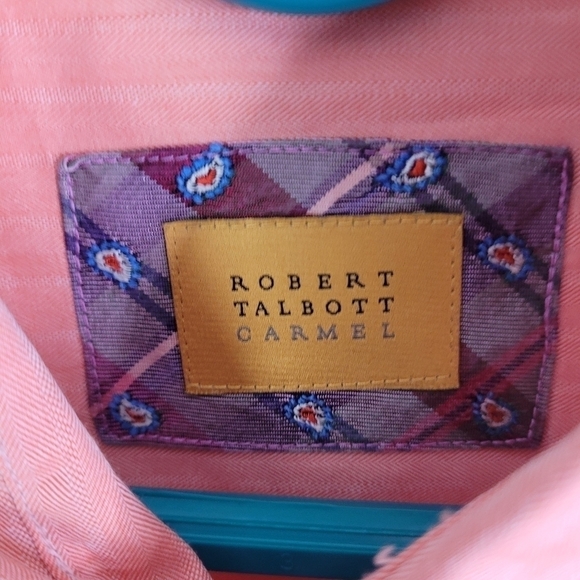 Robert Talbot Carmel Men's Button Down Size XL Long Sleeve Shirt - Picture 4 of 13